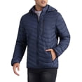 thumbnail image 4 of INSPIRE CHIC Hooded Puffer Jackets for Men's Winter Warm Zipper Detachable Hood Padded Coat, 4 of 6