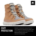 thumbnail image 2 of Botas Sorel Explorer Next Joan impermeables para mujer, color marrón rojizo, 2 of 7