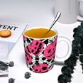 thumbnail image 5 of Yiaed Halloween Pumpkins Print Ceramics Coffee,Large Handle Design,Extra Large Tea and Coffee Cup for Office and Home Mugs, 5 of 6
