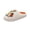 White, variant on Women Solid Closed Back Mule House Slippers, Fluffy Plush Interior, Moderate Cushioned Footbed, Flexible Anti Slip Outsole, Plain Minimalist Silhouette for Year Round Indoor Daily Re,Black 5.5