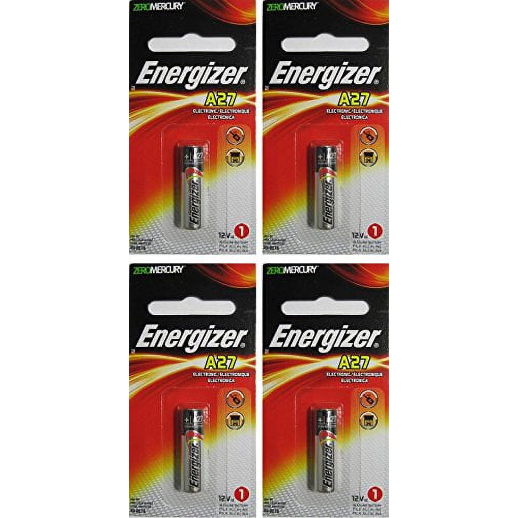 Energizer A27 Alkaline Battery X 4 Batteries