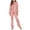 Pink, variant on jiaxiM Womens Pajama Sets Satin 2 Piece Long Sleeve Pajama Set Button Down Pajamas Sets Sleep And Lounge Wear