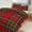 style-1, variant on Red Colored Diamond Grid 3D Duvet Cover Set Quilt Cover Theme of for Bedroom Decoration