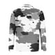 thumbnail image 5 of Blusa y camisa de manga larga con cuello vuelto para hombre, jersey de solapa con cremallera y manga larga, blusa informal estampada para San Valentín, poliéster para hombre, 5 of 5