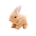 thumbnail image 3 of Interactive Rabbit Toy Stuffed Animal Lovely for Birthday Gifts Party Favors brown, 3 of 10