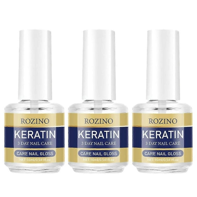 Aceite fortalecedor de uñas con queratina para un crecimiento de 3 días, sérum para el tratamiento de cutículas y uñas dañadas y descamadas.