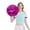 B004- Hot Pink, variant on Cheerleading Pom Poms, Cheerleader Pom Poms, Large Pom Poms, Pom Balls, 2 Pack 12 Inch Blue Foil Confetti Poms, Lightweight Secure Ring Handle, Bulk Cheer Supplies for Sports