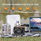 thumbnail image 2 of Generador Solar Portátil De 120w Power Bank Estación de Energía Portátil Batería, 2 of 6