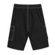 thumbnail image 4 of Pantalones Cortos para Hombre de Cintura Elástica con Bolsillos Pantalones de Verano Casuales de Color Sólido, Poliéster Ligero de Moda para la Playa, la Natación Y el Uso Diario, 4 of 6
