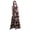 Black, variant on Bimba Floral Women Round Neck Printed Evening Party Dress Sleeveless Gown-Large