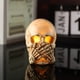 thumbnail image 5 of Decoración de calavera Wosthever blanca para Halloween con luz, 5 of 6