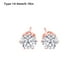 thumbnail image 3 of Guardurnaity 1 par de pendientes de acero inoxidable Push-Back románticos pendientes hechos a mano con cuentas redondas para chicas para rosa roja Type1 NO1, 3 of 6