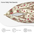 thumbnail image 5 of Kll Paris Vintage Decorative Throw Pillow Covers Velvet Soft For Couch Sofa Bedroom Living Room Outdoor -20"X20", 5 of 8