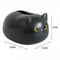 thumbnail image 3 of ACDANC Tissue Box Cover Cute Cat Style Paper Tissue Box Paper Container Bathroom Decoration Household Supplies Black, 3 of 4