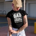 thumbnail image 2 of Proud Dad of a Freaking Awesome Daughter Shirt, Funny Stuff From Daughter for Father, Royal Blue T-Shirt, Small, 2 of 5