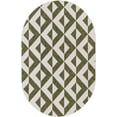 thumbnail image 2 of Jill Zarin Outdoor Collection Area Rug - Napa (5' 3" x 8' Oval Green/Ivory), 2 of 8
