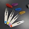 thumbnail image 3 of Ounissouiy Tijeras de costura en forma de U, ligeras, útiles, prácticas, DIY, preciosas tijeras multicolores, tijeras para hilo, tijeras para Artesanía Azul, 3 of 6