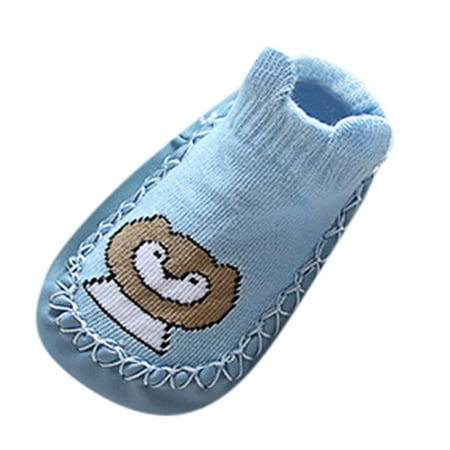 

Utoimkio Toddler Baby Sock Shoes Soft Rubber Sole Non-slip Floor Socks Toddler Boys Girls Socks Breathable Kids Dispensing Non-slip Cartoon Indoor Toddler Shoes