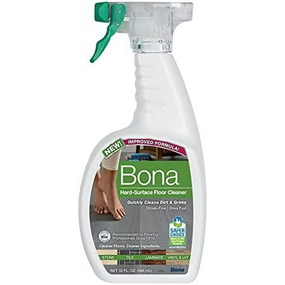Bona Multi-Surface Floor Cleaner Spray - Streak-Free, Unscented - 32 Fl Oz