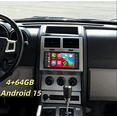 thumbnail image 1 of Car Stereo For Dodge Nitro 2007-2012 - Android 15 4+64GB, 7" IPS Touchscreen, CarPlay/Android Auto + AHD Backup Camera & Microphone, GPS, Mirror Link​, 1 of 9