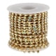 thumbnail image 2 of AB Crystal Rhinestone Tazas Cierre Ajuste Cadena 10 Yardas 2mm / 2.4mm / Oro, 2 of 9