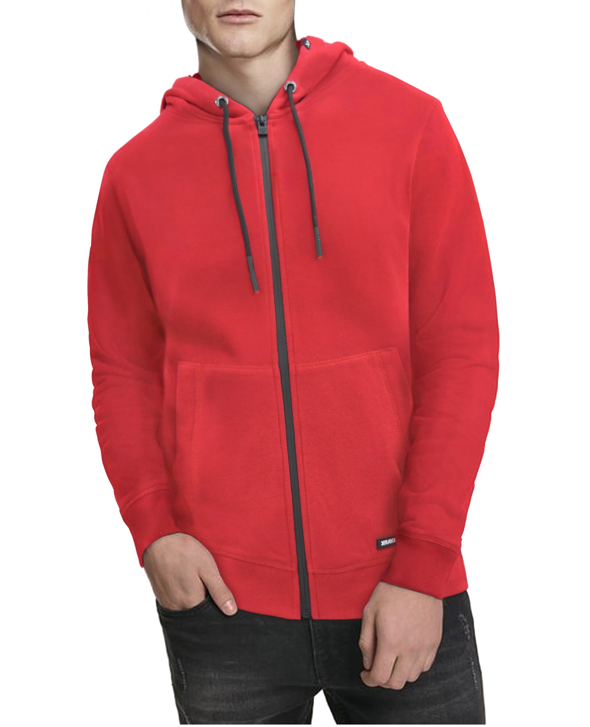 red zipper jacket