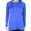 Calvin Klein NEW Blue Womens Size Medium M Pleated Top Athletic Apparel