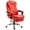 Red, variant on HOMCOM Executive Style Reclining Office Napping Chair PU Leather W/ Footrest