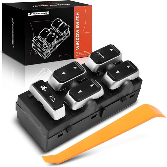 A-Premium Master Power Window Switch Replacement for Lincoln Town Car 2003-2008 Front Left Driver Side