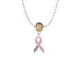 thumbnail image 2 of Delight Jewelry Pink Ribbon ''Help'' Mia Monkey Charm Necklace, 2 of 4