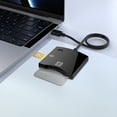 thumbnail image 3 of Lector de Tarjetas Inteligentes USB, Tarjeta Bancaria CAC, Pago de Impuestos en Cajeros Automáticos, Tarjeta IC, Tarjeta SIM, Lector de Tarjetas de Identificación., 3 of 7