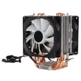 thumbnail image 2 of Ventilador de computadora de escritorio ventilador de CPU Operación silenciosa ampliamente compatible Flujo de aire preciso con luz RGB para LGA 1155 para LGA775 para ANGGREK Otros, 2 of 8