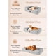 thumbnail image 5 of Cama ortopédica para Perro Grande, Impermeable, de Espuma viscoelástica, Bordes elevados, Antideslizante Abajo, sofá Cama, Funda extraíble Lavable (Gris, Extra Grande), 5 of 6