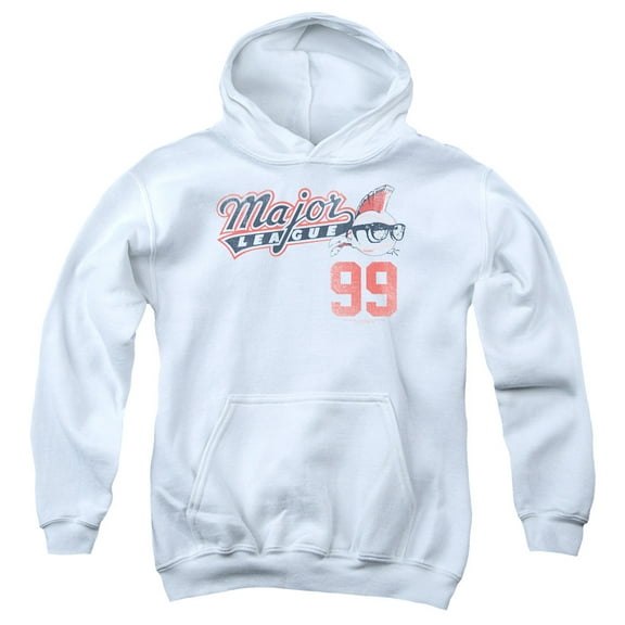 Major League 99 Youth Pullover Hoodie Sweatshirt White