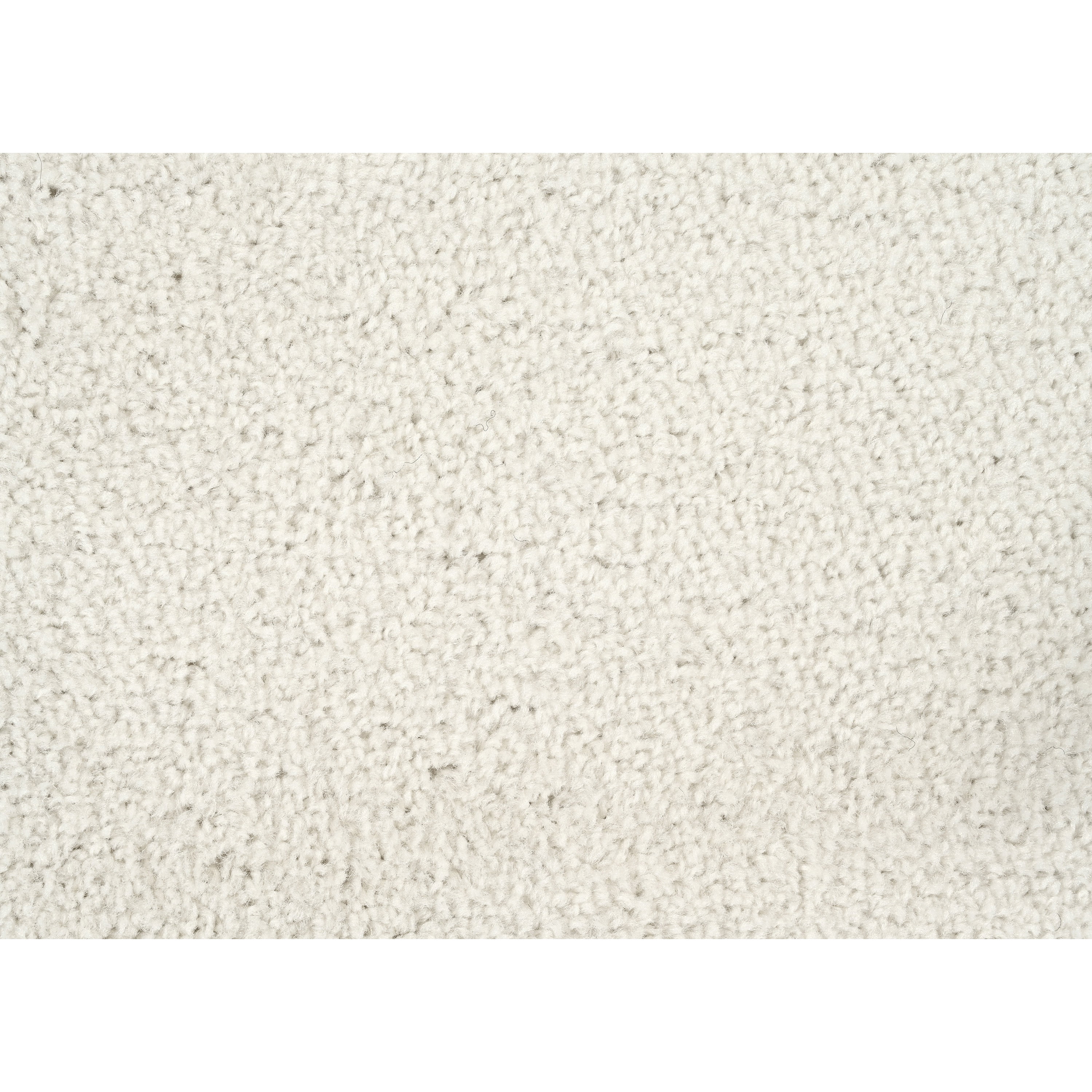 Garland Rug Clayton Plush White Basic Utility Indoor Area Rug, 5' x 7'