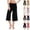 18# Dark Gray, variant on Women Y2k Low Rise Gaucho Pants Foldover Wide Leg Capris Palazzo Yoga Pants Flowy Cropped Culottes Lounge Bottoms Coffee L