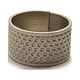 thumbnail image 5 of Naiovety Anillo de dedal antideslizante de protección, de trabajo manual, accesorios de costura ajustables para manualidades DIY para el hogar Plata Gruesa METRO 2Conjunto, 5 of 6