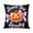 C002- Style B, variant on Fall and Halloween Decor, Halloween Pillow Cover, Pumpkin Home Decor, Decorative Pillow, Double-Printed 18X18 Inch Black Linen Pillow Case with Holographic Bows, Classic Jack O'