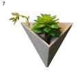 thumbnail image 2 of Decoración hogareña Gwong 1 Set Retro Triángulo Pared Planta Planta Pot Cemento Arreglo Flor Colgante Flowerpot Patio Decoración Gwong 21073685, 2 of 6