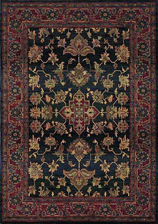 Sphinx Kharma Area Rug 836F4 Blue Persian Vines