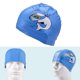 thumbnail image 2 of Children Swimming Hat for Kid Aged 2-10 PU Coating Water Resistant Swim Hat Comfortable Elastic Swim Hat for Long Hair sapphire., 2 of 4