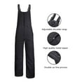 Women's Snow Bibs Overalls Waterproof Insulated Sleeveless Zipper Ski