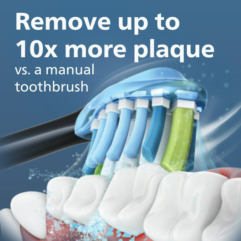 Philips Sonicare 9000 Toothbrush, Blue Black, Rechargeable, HX9911