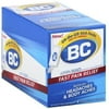 BC Aspirin Powders, 24 Packettes Containing 6 Powder Stick Packs Each