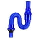 thumbnail image 2 of Tubo de drenaje de plástico ajustable Toystoory Desodorización del lavabo en forma de U Color blanco azul Tamaño 39x4.2cm, 2 of 6