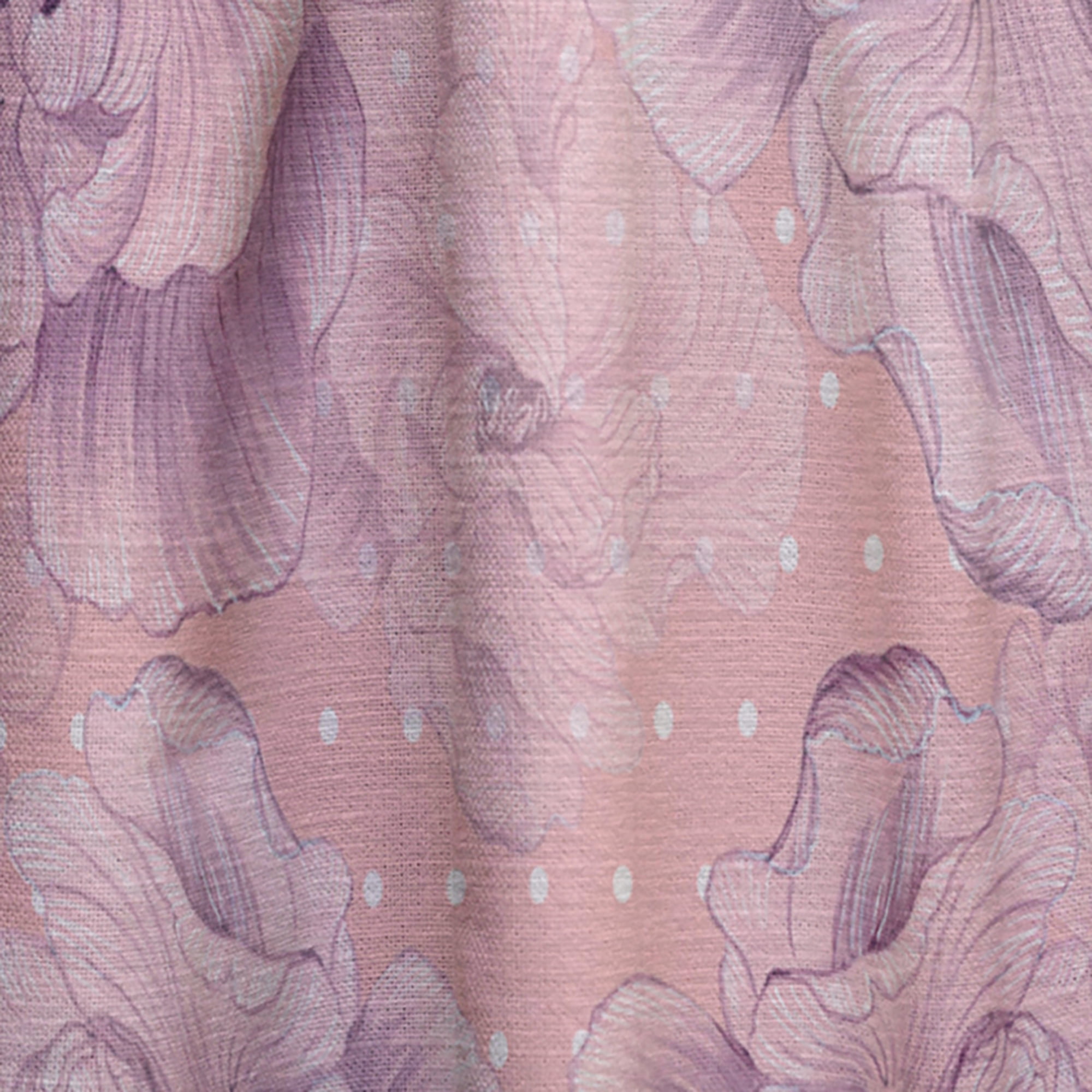 Designart 'Blossom Pink XI' Bohemian & Eclectic Curtain Panel