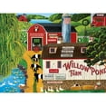 thumbnail image 3 of MasterPieces 750 Piece Jigsaw Puzzle for Adults - Willow Pond Farm Scene - Relaxing Countryside, 3 of 6