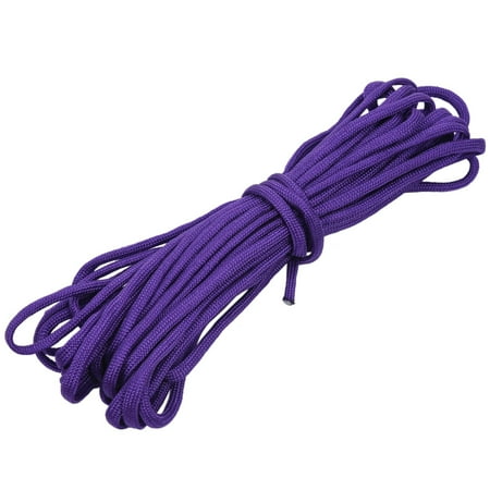

NUQUQU Paracord 550 Parachute Rope 7 Core Strand for Climbing Camping Buckle Rope Purple 25FT