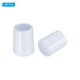 thumbnail image 3 of Uxcell Kitchen Sink Rack Feet, 50 Pack 7mm IDx9mm OD PVC Rack Bottom Protective Replacement Feet, White, 3 of 6