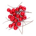 thumbnail image 3 of BORDSTRACT 100 Pcs Artificial Holly Berries For Christmas Wreath Decorations Wreath Making Tree Decorations Wreath Wedding Party, 3 of 8